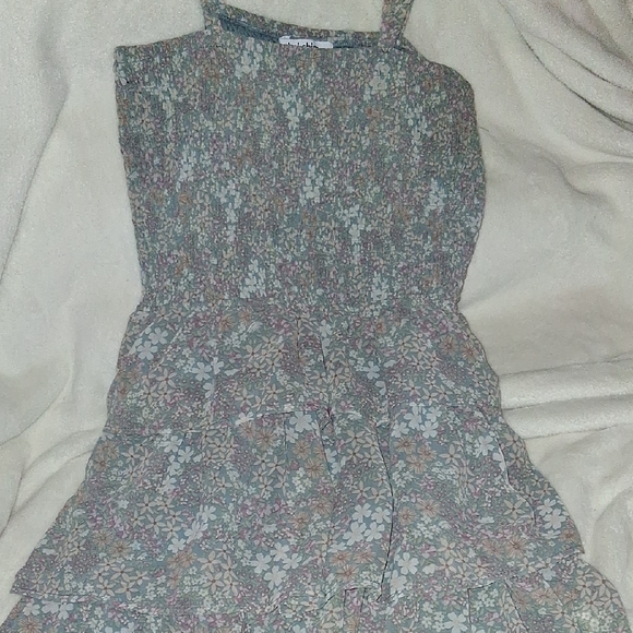 Mimi Chica Multicolor Tiered Kids Dress - Picture 4 of 8